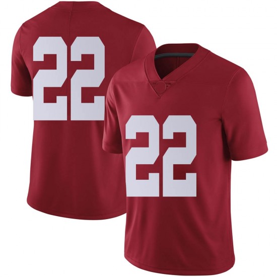 Alabama Crimson Tide Men's Ronald Williams Jr. #22 No Name Crimson NCAA Nike Authentic Stitched College Football Jersey QB16F41ON